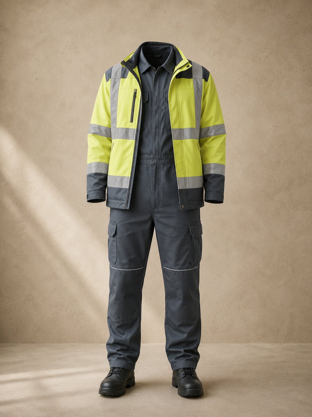 Workwear and hi-vis — coveralls, jackets, FR
